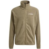 Adidas Tehnička flis jakna maslinasta / bijela | shoptok.hr