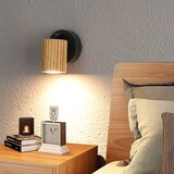  Brilagi - Zidno spot svetlo MODERN WOOD 1xGU10/8W/230V drvo/crna | Eponuda.com