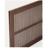 Kave Home Vzglavje iz masivnega jesena v temni naravni barvi 195x70 cm Beyla – | Shoptok.si