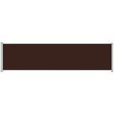 Maison Chic Zložljiva stranska tenda - Senčniki za teraso 160x600 cm rjava, (22039857) | Shoptok.si