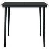  3-dijelni vrtni blagovaonski set crni | shoptok.hr
