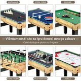 Sportivo 10u1 multifunkcionalni sto za igre Slike
