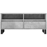 TV ormarić boja betona 100x34,5x44,5 cm od konstruiranog drva | Eponuda.com