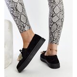 Gemre Black loafers with colorful tassels Adaldrida | Shoptok.si
