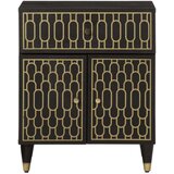  Nočna omarica 50x33x60 cm trden mangov les | Shoptok.si