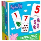 LS Peppa Pig logika brojevi ili boje, sort
