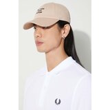 Drôle de Monsieur Pamučna kapa sa šiltom La Casquette Slogan boja: bež, s aplikacijom, PCAP2.BEIGE-BEIGE PERM.PCAP2.BG | shoptok.hr
