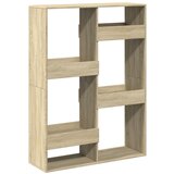 Maison Chic Knjižna omara - Knjižni regal sonoma hrast 100x33x135 cm inženirski les, (21724621) Cene