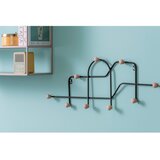 PT LIVING Crna metalna zidna vješalica 71 cm Maze – | shoptok.hr