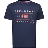 Geo Norway Majice s kratkimi rokavi SY1355HGN-Navy