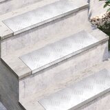 vidaXL Srebrna Aluminij 60 x 18 x 2.5 cm Aluminijski stepenici Cijene