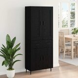  Highboard 2 kom. Crni hrast 69,5 x 34 x 180 cm | shoptok.hr