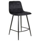 Barska stolica MILA H-2 - Tkanina - crna | shoptok.hr