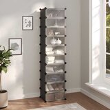  Stalak za cipele crni 44 x 32 x 174 cm PP | shoptok.hr