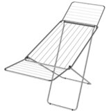  Stalak za sušenje odjeće srebrni s kliznim sustavom 0,54 x 1,81 x 1,09 m | shoptok.hr
