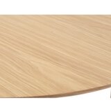 Unique Furniture Raztegljiva jedilna miza z mizno ploščo v hrastovem dekorju 100x190 cm Gallina – | Shoptok.si
