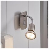 Eglo 902366 - led svetiljka za utičnicu mini 1xGU10/2,8W/230V mat hrom | Eponuda.com