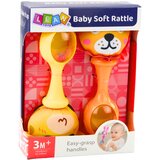 Set od 2 zvečke za bebe sa motivom žirafe i lavića | shoptok.hr