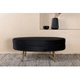 Venture Home ovalni tabure Otto 100 × 40 × 41 cm, crna Cijene