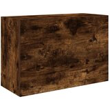Maison Chic Kopalniška stenska omarica - Kopalniške omarica dimljen hrast 60x25x40 cm inž. les iu1344, (22064008) | Shoptok.si