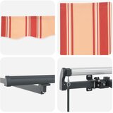  Skrovita tenda Žuta i narančasta 300 x 250 cm tkanina | shoptok.hr