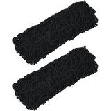 vidaXL Mreže za sijeno 2 kom pravokutne crna 75x50 cm PP u