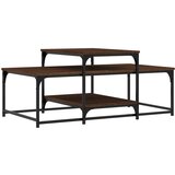  Stolić za kavu smeđa boja hrasta 102x60x45 cm konstruirano drvo | Eponuda.ba