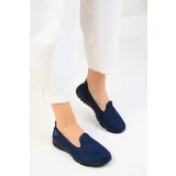 Soho Navy Blue-Black Women's Sneakers 18113