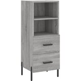 Maison Chic Komoda - Predalnik siva sonoma 34,5x34x90 cm inženirski les, (21716853) Cene