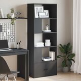  Regal za knjige crni 70x36x189 cm konstruirano drvo | shoptok.hr