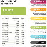 Malinca multivitamini v bonbonih za otroke 2 x Cene