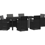  Vrtni set za objed s jastukom 7 pcs Antracit PP | Eponuda.ba