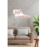 WALLXPERT dekorativna plastična led rasveta hello sunshine red | ePonuda.com