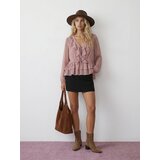 Sinsay Bluza s volanima i vezanjem | shoptok.hr