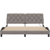  Okvir kreveta s LED-om bez madraca Taupe 180x200 cm tkanina | shoptok.hr
