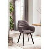 Livetastic Set Naslanjačev Mira, Rjavosiva, 2-Delni | Shoptok.si