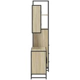 vidaXL 3-dijelni set kupaonskog namještaja boja hrasta sonome drveni | shoptok.hr