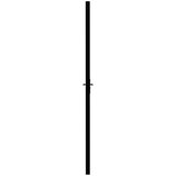 Sobna vrata od stakla ESG i aluminija 102,5 x 201,5 cm crna | shoptok.hr