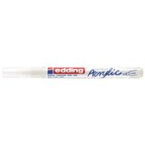 Edding akrilni marker E-5300 fine 1-2mm obli vrh bela ( 12MA53A ) Cene