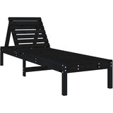  Ležalnik 2 kosa črn 199,5x60x74 cm trdna borovina - - črna - 31.5 - N/A - 2025--Uvoz_4 | Shoptok.si