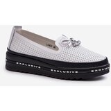 S. BARSKI Women's Leather Platform Loafers by S.Barski | shoptok.hr