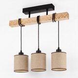 Brilagi plafonska visilica nubila 3xE27/60W/230V borovina/braon | Eponuda.com