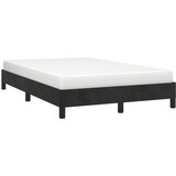  Okvir krevet bez madraca crni 120x190 cm baršunasti | shoptok.hr
