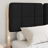  Posteljni okvir z oblazinjenim vzglavjem Črna 120 x 190 cm, (5000104372) | Shoptok.si