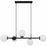  Visilica na sajli MADDIE 5xE14/5W/230V crna | Eponuda.com