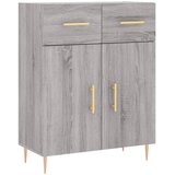  Visoka komoda siva sonome 69,5x34x180 cm od konstruiranog drva | shoptok.hr
