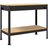  Radne klupe s ladicama Crna 81 x 41 x 145 cm Konstruirano drvo | shoptok.hr