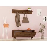 Hanah home Hall Stand zidni čiviluk Rupa Walnut | ePonuda.com