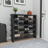 Hanah home Sargel - Anthracite Anthracite Shoe Cabinet