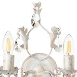  ONLI - Zidno svetlo TERESA 2xE14/6W/230V belo | Eponuda.com